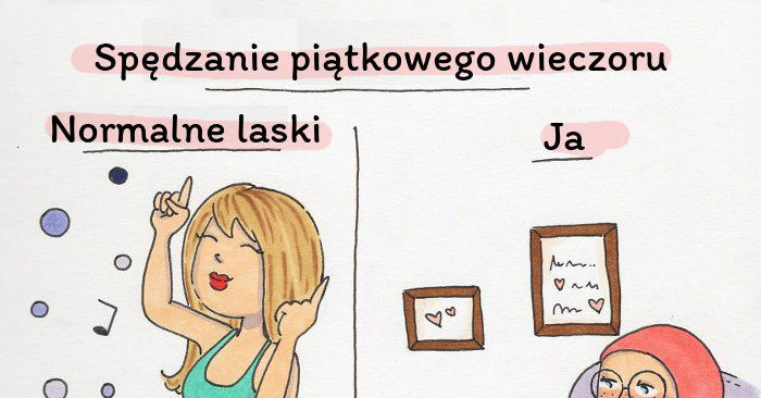 18 komiksów przedstawiające problemy każdej kobiety